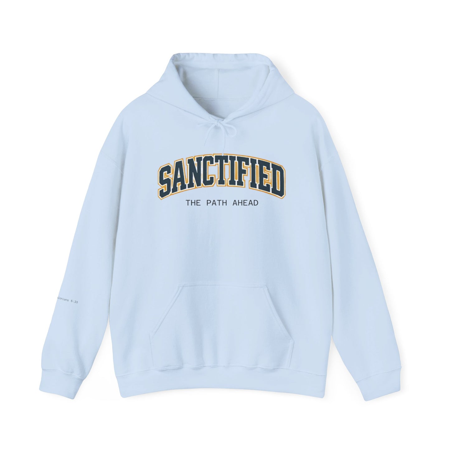 Sanctified Hooded Sweatshirt | Cozy Unisex Hoodie, Faith Inspired Apparel, Perfect Gift for Holidays, Casual Wear, Spiritual Fashion