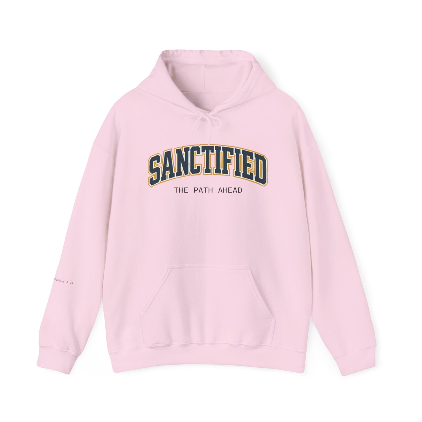 Sanctified Hooded Sweatshirt | Cozy Unisex Hoodie, Faith Inspired Apparel, Perfect Gift for Holidays, Casual Wear, Spiritual Fashion
