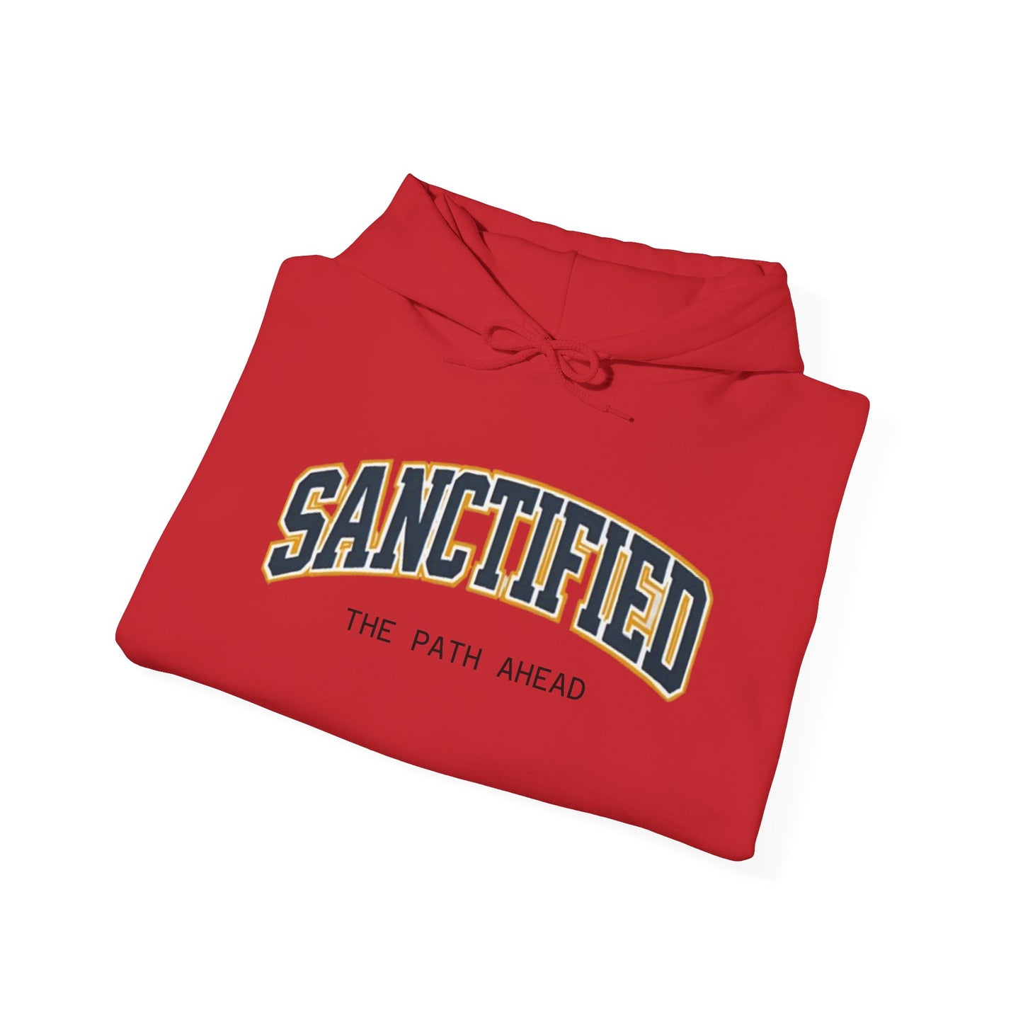 Sanctified Hooded Sweatshirt | Cozy Unisex Hoodie, Faith Inspired Apparel, Perfect Gift for Holidays, Casual Wear, Spiritual Fashion