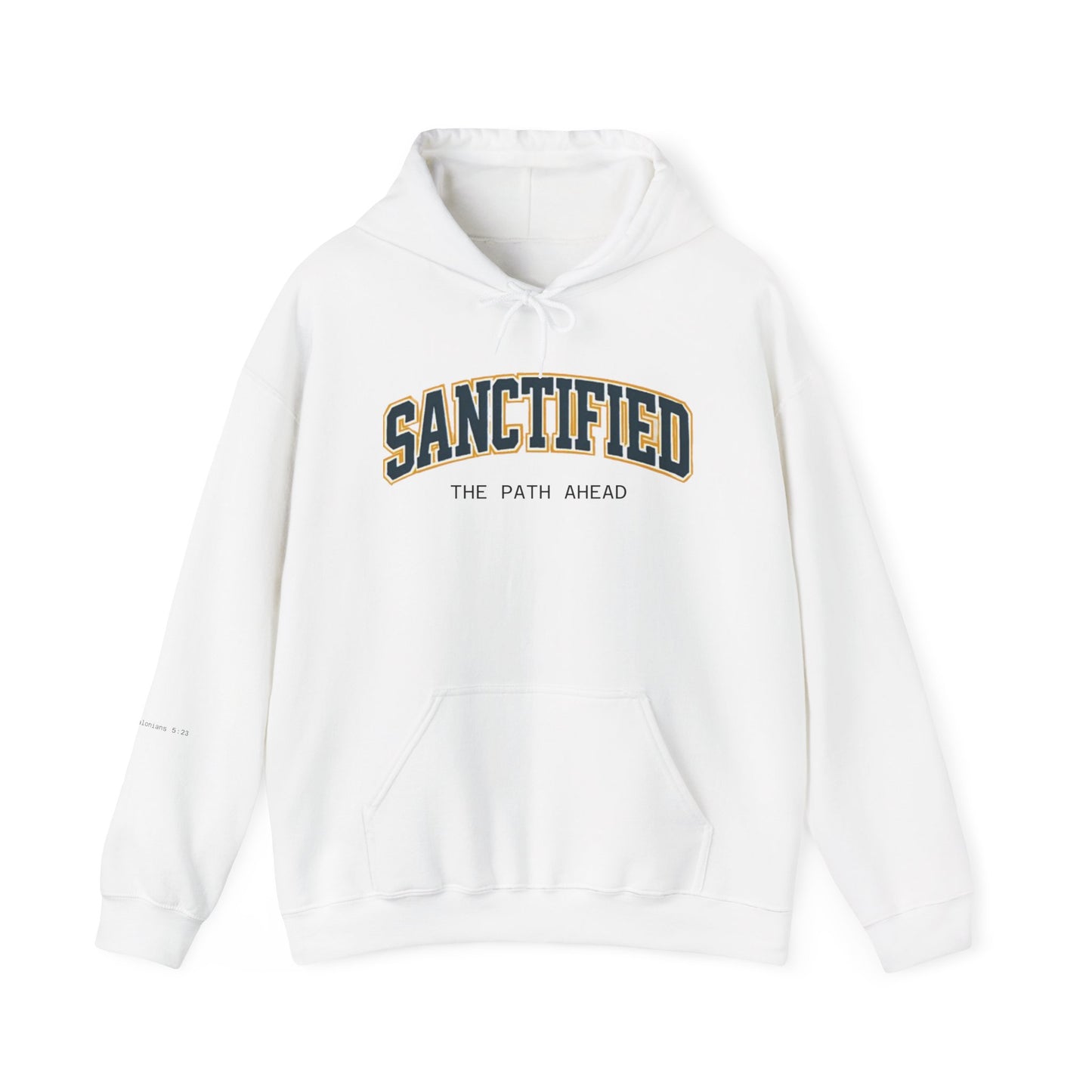 Sanctified Hooded Sweatshirt | Cozy Unisex Hoodie, Faith Inspired Apparel, Perfect Gift for Holidays, Casual Wear, Spiritual Fashion