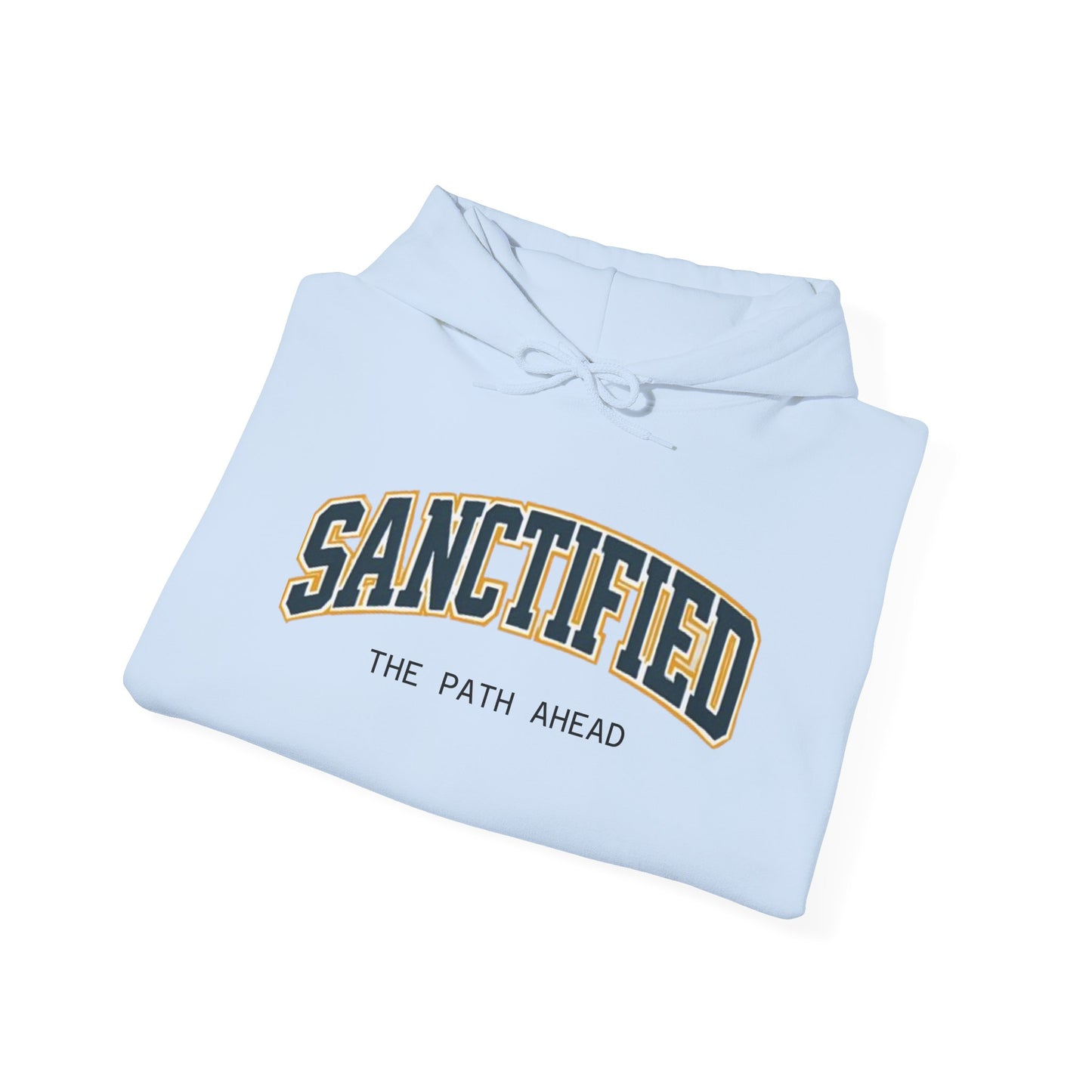 Sanctified Hooded Sweatshirt | Cozy Unisex Hoodie, Faith Inspired Apparel, Perfect Gift for Holidays, Casual Wear, Spiritual Fashion