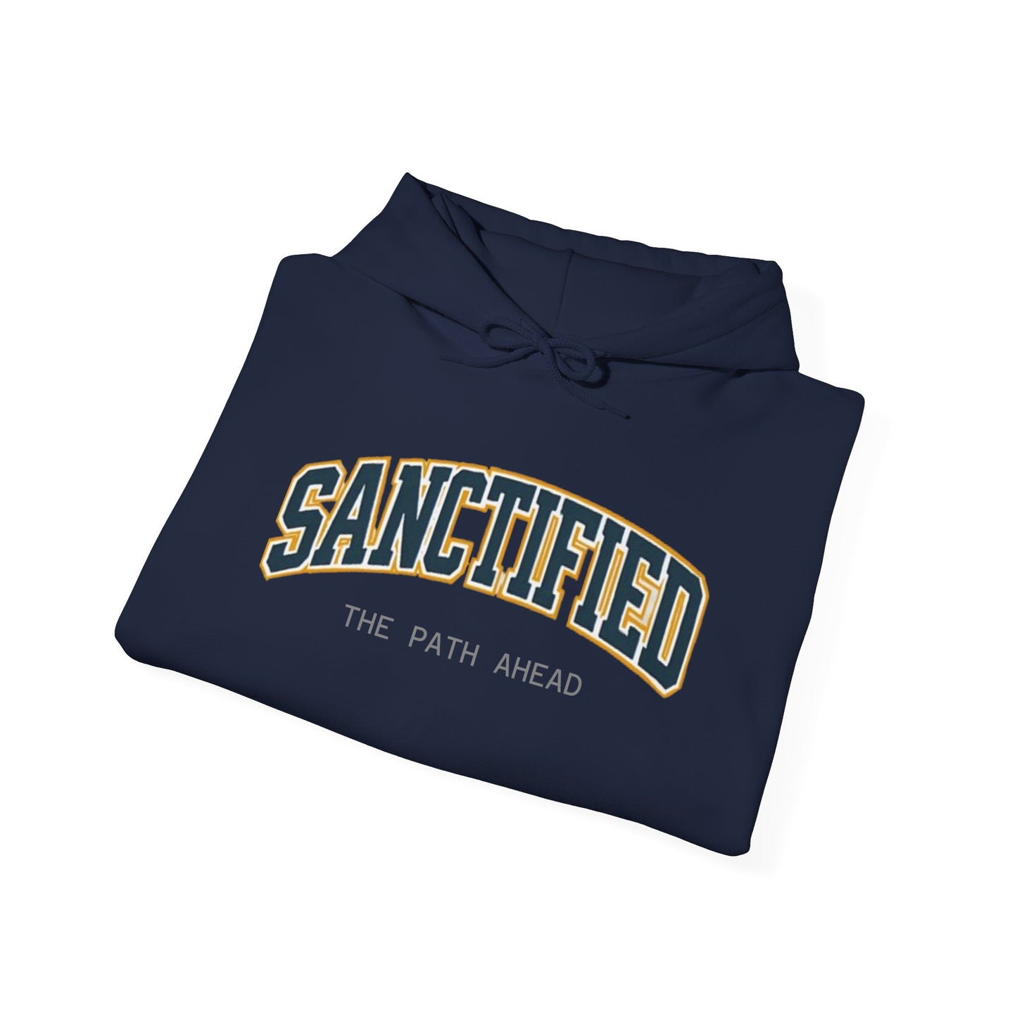 Sanctified Hooded Sweatshirt | Cozy Unisex Hoodie, Faith Inspired Apparel, Perfect Gift for Holidays, Casual Wear, Spiritual Fashion