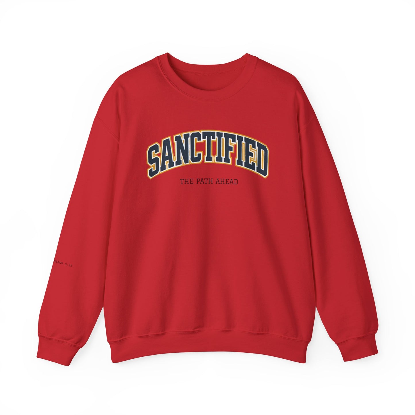 Sanctified Crewneck Sweatshirt, Faith-Based Apparel, Cozy Church Outfit, Inspirational Gift, Casual Everyday Wear