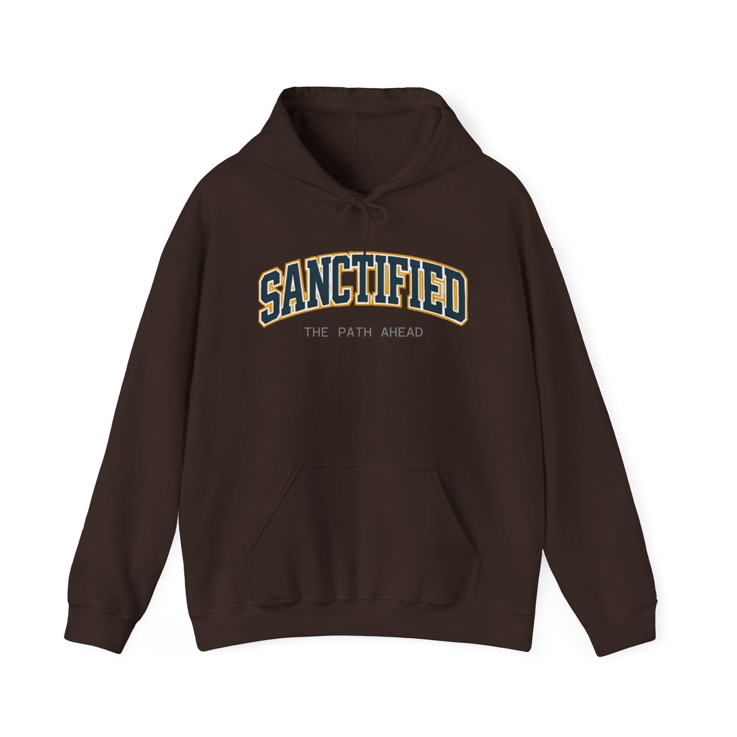 Sanctified Hooded Sweatshirt | Cozy Unisex Hoodie, Faith Inspired Apparel, Perfect Gift for Holidays, Casual Wear, Spiritual Fashion