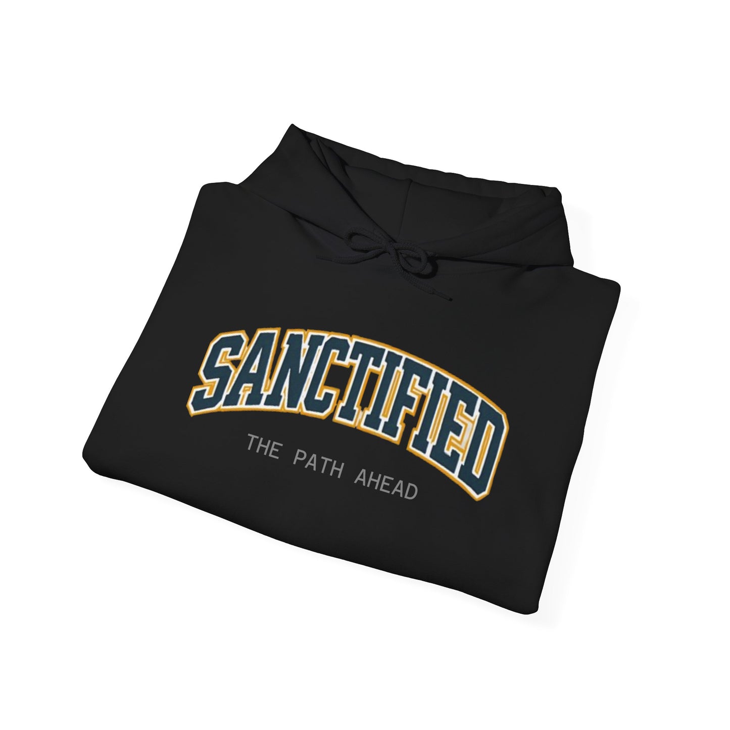 Sanctified Hooded Sweatshirt | Cozy Unisex Hoodie, Faith Inspired Apparel, Perfect Gift for Holidays, Casual Wear, Spiritual Fashion
