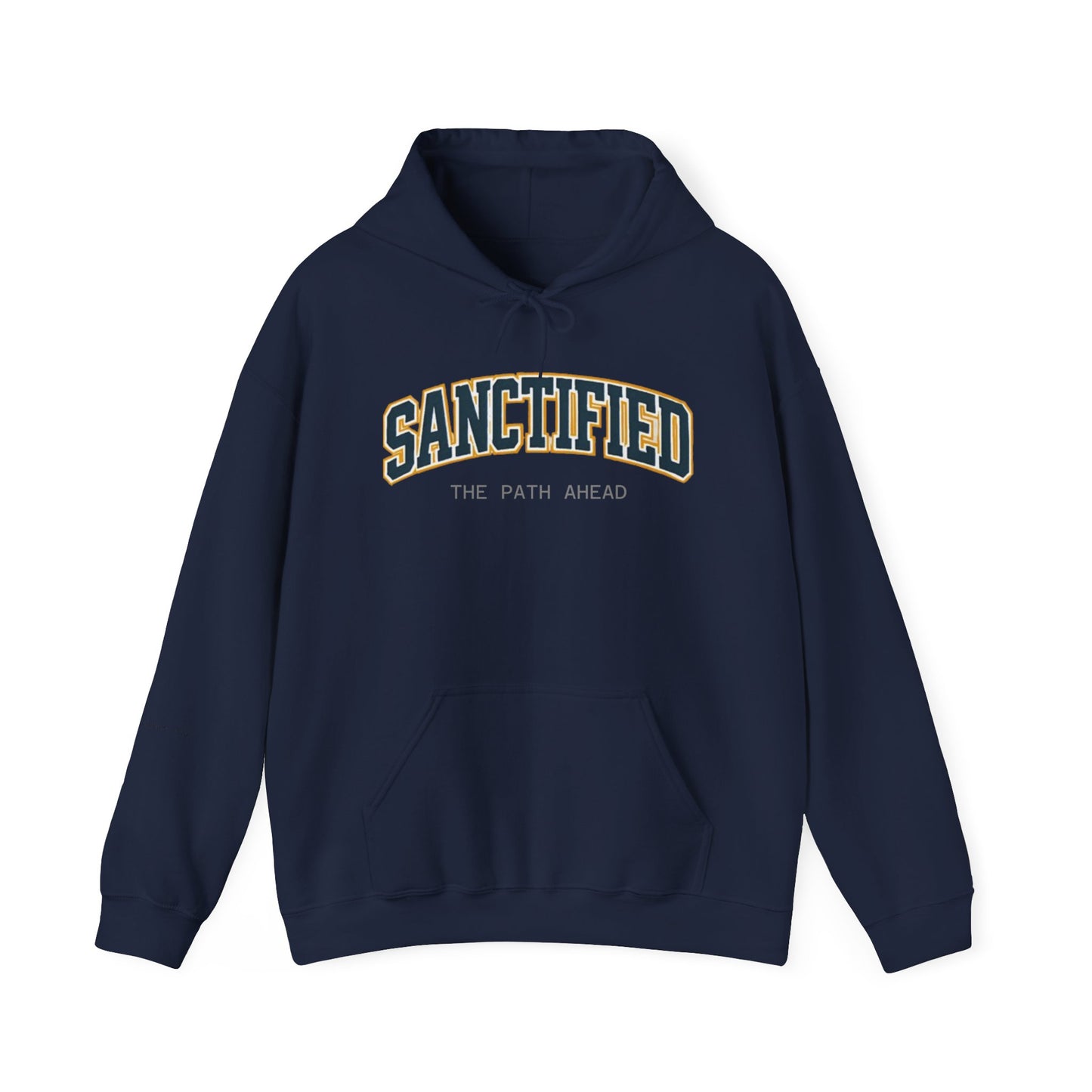 Sanctified Hooded Sweatshirt | Cozy Unisex Hoodie, Faith Inspired Apparel, Perfect Gift for Holidays, Casual Wear, Spiritual Fashion