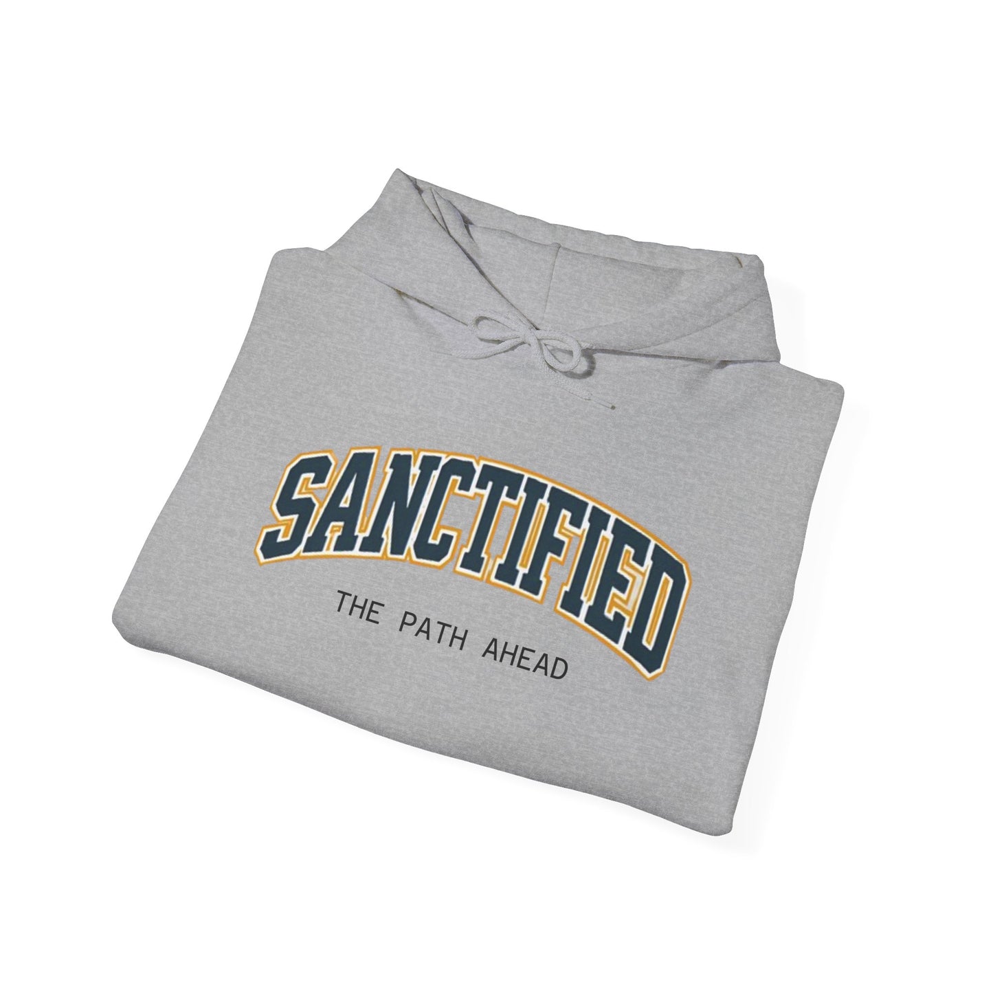 Sanctified Hooded Sweatshirt | Cozy Unisex Hoodie, Faith Inspired Apparel, Perfect Gift for Holidays, Casual Wear, Spiritual Fashion